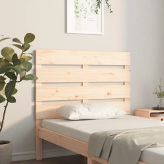 vidaXL Testiera per Letto 90x3x80 cm in Legno Massello di Pino