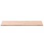 vidaXL Piano Bagno 100x60x1,5 cm in Legno Massello di Faggio vidaXL Piano Bagno 100x60x1,5 cm in Legno Massello di Faggio