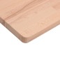 vidaXL Piano Bagno 100x60x1,5 cm in Legno Massello di Faggio vidaXL Piano Bagno 100x60x1,5 cm in Legno Massello di Faggio