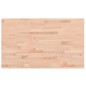 vidaXL Piano Bagno 100x60x2,5 cm in Legno Massello di Faggio vidaXL Piano Bagno 100x60x2,5 cm in Legno Massello di Faggio