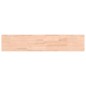 vidaXL Mensola a Parete 100x20x4 cm in Legno Massello di Faggio