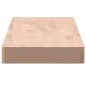 vidaXL Mensola a Parete 100x20x4 cm in Legno Massello di Faggio
