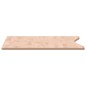 vidaXL Piano per Scrivania 100x(55-60)x1,5 cm Legno Massello di Faggio vidaXL Piano per Scrivania 100x(55-60)x1,5 cm Legno Massello di Faggio