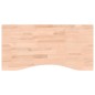 vidaXL Piano per Scrivania 80x(36-40)x4 cm Legno Massello di Faggio vidaXL Piano per Scrivania 80x(36-40)x4 cm Legno Massello di Faggio