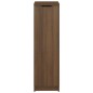 Scarpiera Rovere Marrone 30x35x100 cm in Legno Multistrato Scarpiera Rovere Marrone 30x35x100 cm in Legno Multistrato