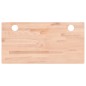 vidaXL Piano Scrivania 100x50x4 cm in Legno Massello di Faggio vidaXL Piano Scrivania 100x50x4 cm in Legno Massello di Faggio