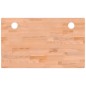 vidaXL Piano per Scrivania 100x60x1,5 cm in Legno Massello di Faggio vidaXL Piano per Scrivania 100x60x1,5 cm in Legno Massello di Faggio