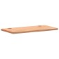 vidaXL Piano Scrivania 80x40x2,5 cm in Legno Massello di Faggio