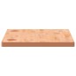 vidaXL Piano Scrivania 80x40x2,5 cm in Legno Massello di Faggio