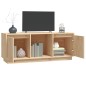 Mobile Porta TV 110,5x35x44 cm in Legno Massello di Pino Mobile Porta TV 110,5x35x44 cm in Legno Massello di Pino