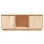 Mobile Porta TV 110,5x35x44 cm in Legno Massello di Pino Mobile Porta TV 110,5x35x44 cm in Legno Massello di Pino