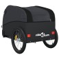 vidaXL Rimorchio da Bici Nero 45 kg in Ferro vidaXL Rimorchio da Bici Nero 45 kg in Ferro