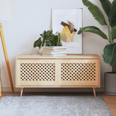 vidaXL Ante con Design a Reticolo 2 pz 59,5x39,5 cm in Legno di Pino