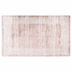 vidaXL Tappeto Lavabile Beige 150x230 cm Antiscivolo