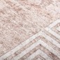vidaXL Tappeto Lavabile Beige 150x230 cm Antiscivolo