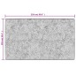 vidaXL Tappeto Lavabile Grigio 150x230 cm Antiscivolo vidaXL Tappeto Lavabile Grigio 150x230 cm Antiscivolo