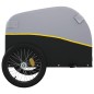 vidaXL Rimorchio da Bici Nero e Giallo 45 kg in Ferro vidaXL Rimorchio da Bici Nero e Giallo 45 kg in Ferro