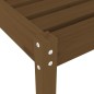 vidaXL Lettini con Tavolino 2 pz ambra in Legno Massello di Pino vidaXL Lettini con Tavolino 2 pz ambra in Legno Massello di Pino