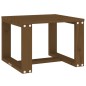 vidaXL Lettini con Tavolino 2 pz ambra in Legno Massello di Pino vidaXL Lettini con Tavolino 2 pz ambra in Legno Massello di Pino
