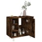 Armadietto Bagno Rovere Fumo 60x32x53,5 cm in Legno Multistrato Armadietto Bagno Rovere Fumo 60x32x53,5 cm in Legno Multistrato