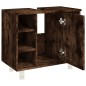 Armadietto Bagno Rovere Fumo 60x32x53,5 cm in Legno Multistrato Armadietto Bagno Rovere Fumo 60x32x53,5 cm in Legno Multistrato