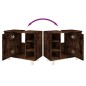 Armadietto Bagno Rovere Fumo 60x32x53,5 cm in Legno Multistrato Armadietto Bagno Rovere Fumo 60x32x53,5 cm in Legno Multistrato