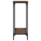 vidaXL Tavolo Consolle Rovere Marrone 101x30,5x75 cm Legno Multistrato vidaXL Tavolo Consolle Rovere Marrone 101x30,5x75 cm Legno Multistrato