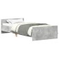 vidaXL Giroletto Grigio Cemento 75x190 cm Small Single Multistrato vidaXL Giroletto Grigio Cemento 75x190 cm Small Single Multistrato