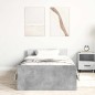 vidaXL Giroletto Grigio Cemento 75x190 cm Small Single Multistrato vidaXL Giroletto Grigio Cemento 75x190 cm Small Single Multistrato