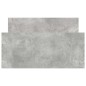 vidaXL Giroletto Grigio Cemento 90x200 cm in Legno Multistrato vidaXL Giroletto Grigio Cemento 90x200 cm in Legno Multistrato