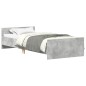 vidaXL Giroletto Grigio Cemento 100x200 cm in Legno Multistrato vidaXL Giroletto Grigio Cemento 100x200 cm in Legno Multistrato