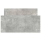 vidaXL Giroletto Grigio Cemento 100x200 cm in Legno Multistrato vidaXL Giroletto Grigio Cemento 100x200 cm in Legno Multistrato