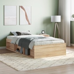 vidaXL Giroletto Rovere Sonoma 90x200 cm