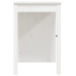 Scrivania Bianca 100x50x75 cm in Legno Massello di Pino Scrivania Bianca 100x50x75 cm in Legno Massello di Pino