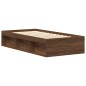 vidaXL Giroletto Rovere Marrone 90x200 cm vidaXL Giroletto Rovere Marrone 90x200 cm