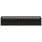 vidaXL Giroletto Nero 90x190 cm vidaXL Giroletto Nero 90x190 cm