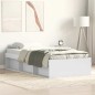 vidaXL Giroletto Bianco 75x190 cm Small Single vidaXL Giroletto Bianco 75x190 cm Small Single