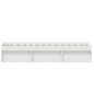 vidaXL Giroletto Bianco 75x190 cm Small Single vidaXL Giroletto Bianco 75x190 cm Small Single