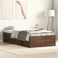 vidaXL Giroletto Rovere Marrone 75x190 cm Small Single vidaXL Giroletto Rovere Marrone 75x190 cm Small Single