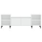 Mobile Porta TV Bianco 160x35x55 cm in Legno Multistrato Mobile Porta TV Bianco 160x35x55 cm in Legno Multistrato