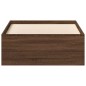 vidaXL Giroletto Rovere Marrone 75x190 cm Small Single vidaXL Giroletto Rovere Marrone 75x190 cm Small Single