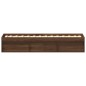 vidaXL Giroletto Rovere Marrone 75x190 cm Small Single vidaXL Giroletto Rovere Marrone 75x190 cm Small Single