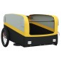 vidaXL Rimorchio da Bici Nero e Giallo 45 kg in Ferro vidaXL Rimorchio da Bici Nero e Giallo 45 kg in Ferro