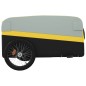 vidaXL Rimorchio da Bici Nero e Giallo 45 kg in Ferro vidaXL Rimorchio da Bici Nero e Giallo 45 kg in Ferro