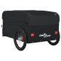 vidaXL Rimorchio da Bici Nero 45 kg in Ferro vidaXL Rimorchio da Bici Nero 45 kg in Ferro