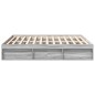 vidaXL Giroletto Grigio Sonoma 180x200 cm Super King