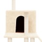 Albero per Gatti con Tiragraffi in Sisal Crema 109 cm Albero per Gatti con Tiragraffi in Sisal Crema 109 cm