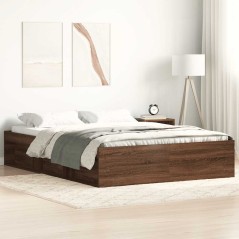 vidaXL Giroletto Rovere Marrone 120x200 cm