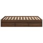 vidaXL Giroletto Rovere Marrone 120x200 cm