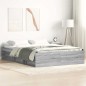 vidaXL Giroletto Grigio Sonoma 140x200 cm vidaXL Giroletto Grigio Sonoma 140x200 cm